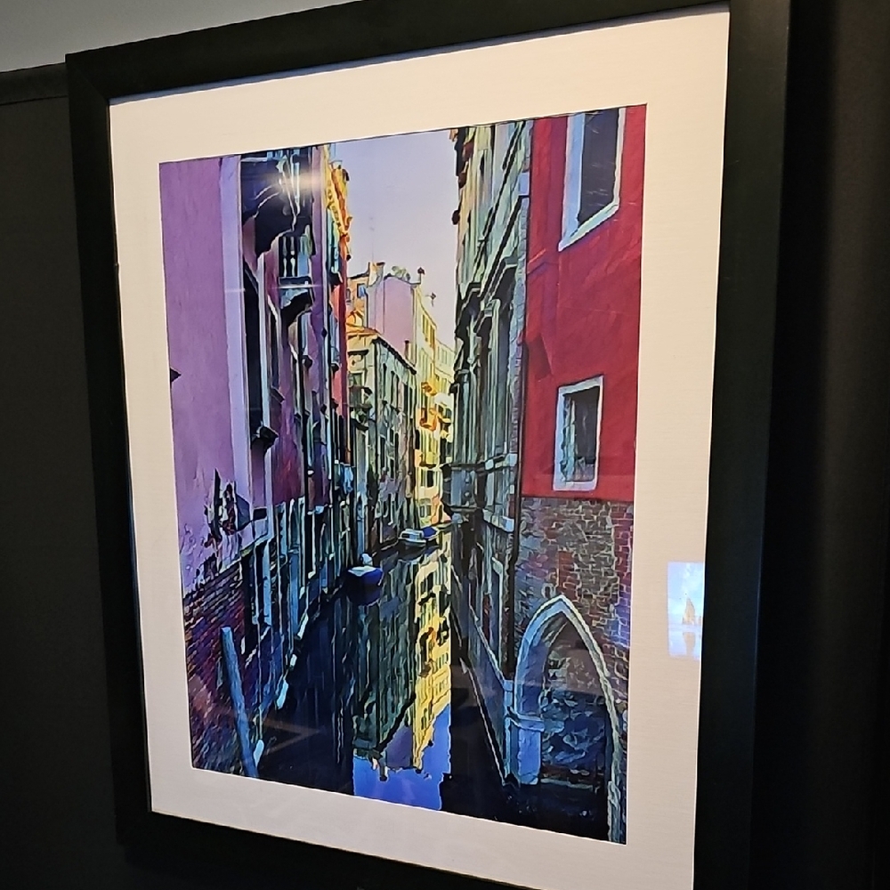 Framed Venice High Quality Photograph